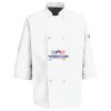 Eight Pearl Button Chef Coat with Thermometer Pocket Thumbnail
