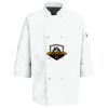 Eight Pearl Button Chef Coat with Thermometer Pocket Thumbnail