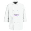 Eight Pearl Button Chef Coat with Thermometer Pocket Thumbnail