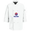 Eight Pearl Button Chef Coat with Thermometer Pocket Thumbnail