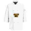 Eight Pearl Button Chef Coat with Thermometer Pocket Thumbnail
