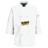 Eight Pearl Button Chef Coat with Thermometer Pocket Thumbnail
