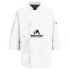 Eight Pearl Button Chef Coat with Thermometer Pocket Thumbnail