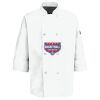 Eight Pearl Button Chef Coat with Thermometer Pocket Thumbnail