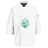 Eight Pearl Button Chef Coat with Thermometer Pocket Thumbnail