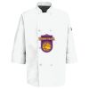 Eight Pearl Button Chef Coat with Thermometer Pocket Thumbnail
