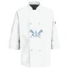 Eight Pearl Button Chef Coat with Thermometer Pocket Thumbnail