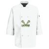 Eight Pearl Button Chef Coat with Thermometer Pocket Thumbnail