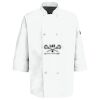 Eight Pearl Button Chef Coat with Thermometer Pocket Thumbnail