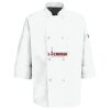 Eight Pearl Button Chef Coat with Thermometer Pocket Thumbnail