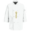 Eight Pearl Button Chef Coat with Thermometer Pocket Thumbnail