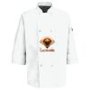 Eight Pearl Button Chef Coat with Thermometer Pocket Thumbnail