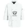 Eight Pearl Button Chef Coat with Thermometer Pocket Thumbnail