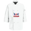 Eight Pearl Button Chef Coat with Thermometer Pocket Thumbnail