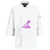 Eight Pearl Button Chef Coat with Thermometer Pocket Thumbnail