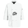 Eight Pearl Button Chef Coat with Thermometer Pocket Thumbnail