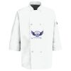 Eight Pearl Button Chef Coat with Thermometer Pocket Thumbnail