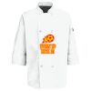 Eight Pearl Button Chef Coat with Thermometer Pocket Thumbnail