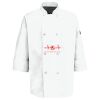 Eight Pearl Button Chef Coat with Thermometer Pocket Thumbnail