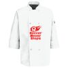Eight Pearl Button Chef Coat with Thermometer Pocket Thumbnail