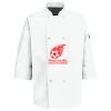 Eight Pearl Button Chef Coat with Thermometer Pocket Thumbnail