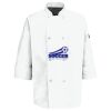 Eight Pearl Button Chef Coat with Thermometer Pocket Thumbnail