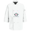 Eight Pearl Button Chef Coat with Thermometer Pocket Thumbnail