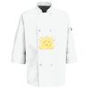 Eight Pearl Button Chef Coat with Thermometer Pocket Thumbnail