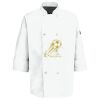 Eight Pearl Button Chef Coat with Thermometer Pocket Thumbnail