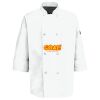 Eight Pearl Button Chef Coat with Thermometer Pocket Thumbnail
