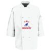 Eight Pearl Button Chef Coat with Thermometer Pocket Thumbnail