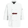 Eight Pearl Button Chef Coat with Thermometer Pocket Thumbnail