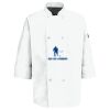 Eight Pearl Button Chef Coat with Thermometer Pocket Thumbnail