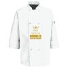 Eight Pearl Button Chef Coat with Thermometer Pocket Thumbnail