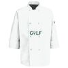 Eight Pearl Button Chef Coat with Thermometer Pocket Thumbnail