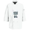Eight Pearl Button Chef Coat with Thermometer Pocket Thumbnail