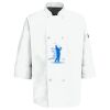 Eight Pearl Button Chef Coat with Thermometer Pocket Thumbnail