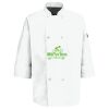 Eight Pearl Button Chef Coat with Thermometer Pocket Thumbnail