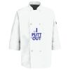 Eight Pearl Button Chef Coat with Thermometer Pocket Thumbnail