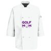 Eight Pearl Button Chef Coat with Thermometer Pocket Thumbnail