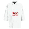 Eight Pearl Button Chef Coat with Thermometer Pocket Thumbnail
