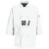 Eight Pearl Button Chef Coat with Thermometer Pocket Thumbnail