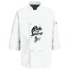 Eight Pearl Button Chef Coat with Thermometer Pocket Thumbnail