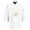 Eight Pearl Button Chef Coat with Thermometer Pocket Thumbnail