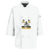 Eight Pearl Button Chef Coat with Thermometer Pocket Thumbnail