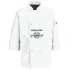 Eight Pearl Button Chef Coat with Thermometer Pocket Thumbnail