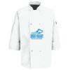 Eight Pearl Button Chef Coat with Thermometer Pocket Thumbnail