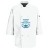 Eight Pearl Button Chef Coat with Thermometer Pocket Thumbnail