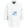Eight Pearl Button Chef Coat with Thermometer Pocket Thumbnail