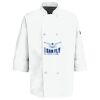 Eight Pearl Button Chef Coat with Thermometer Pocket Thumbnail